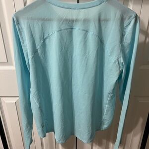 Lululemon Running Long Sleeve Shirt Blue